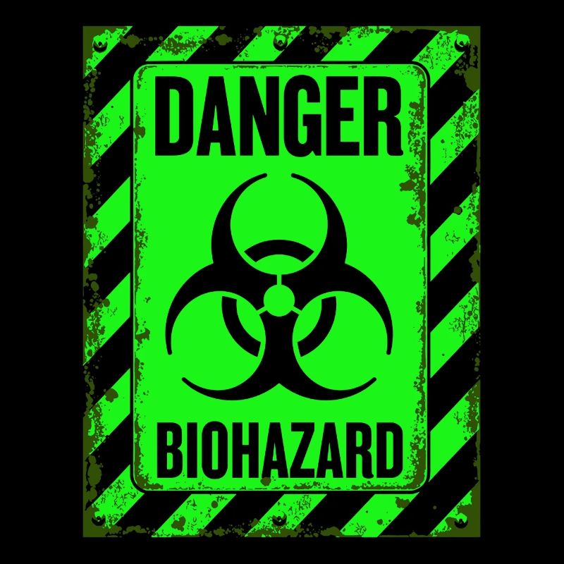 Danger Biohazard Grunge Zombies Apokalypse