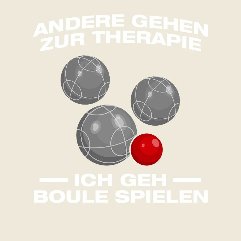 Therapy Petanque Boule Boule player