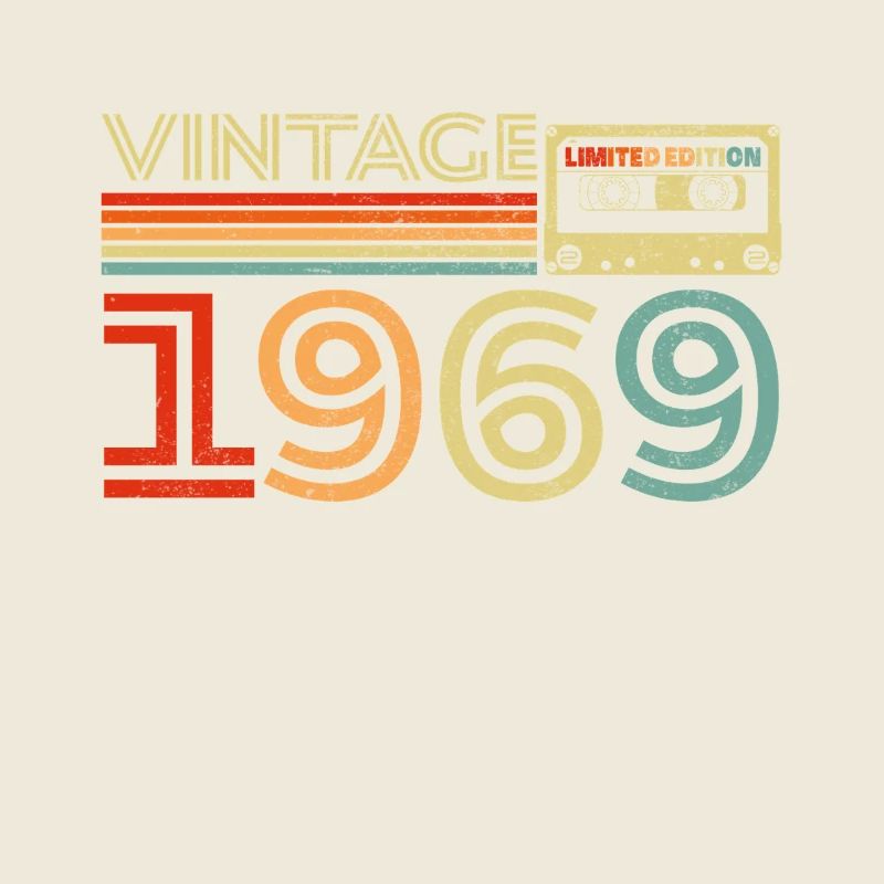 1969 Vintage Retro Birthday Gift