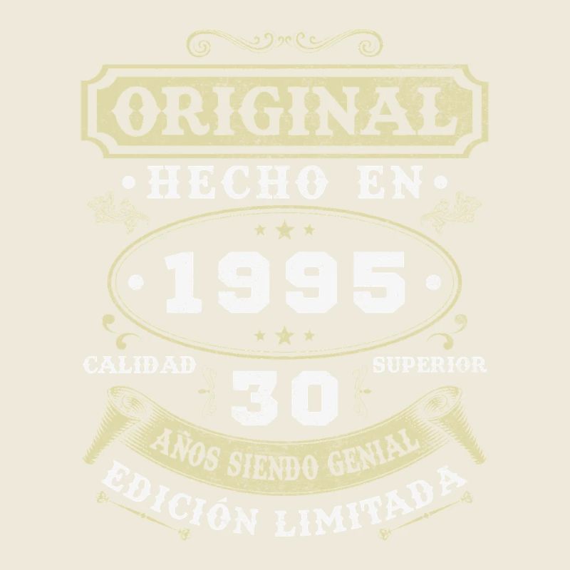 30 Years 1995 Vintage Anniversary Gift
