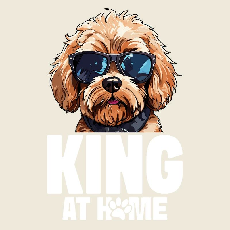 Cockapoo Dad Dog Enthusiast Pet Lover King At