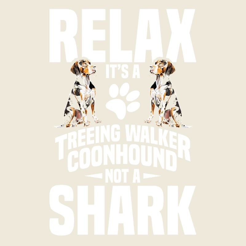 Treeing Walker Coonhound Propriétaire Chiot Relax C’est