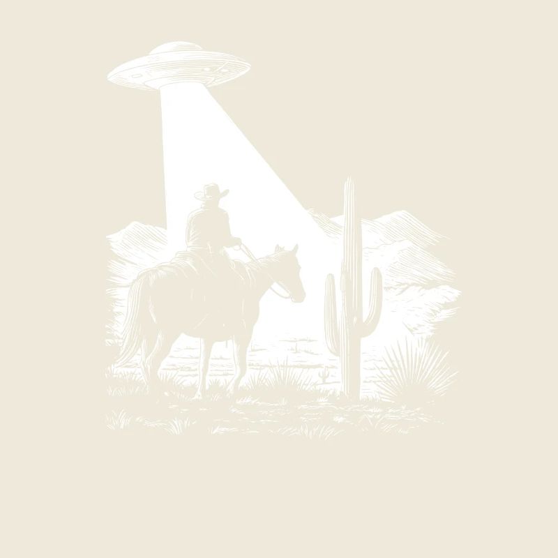 Space Cowboy - OVNI - Graphismes rétro