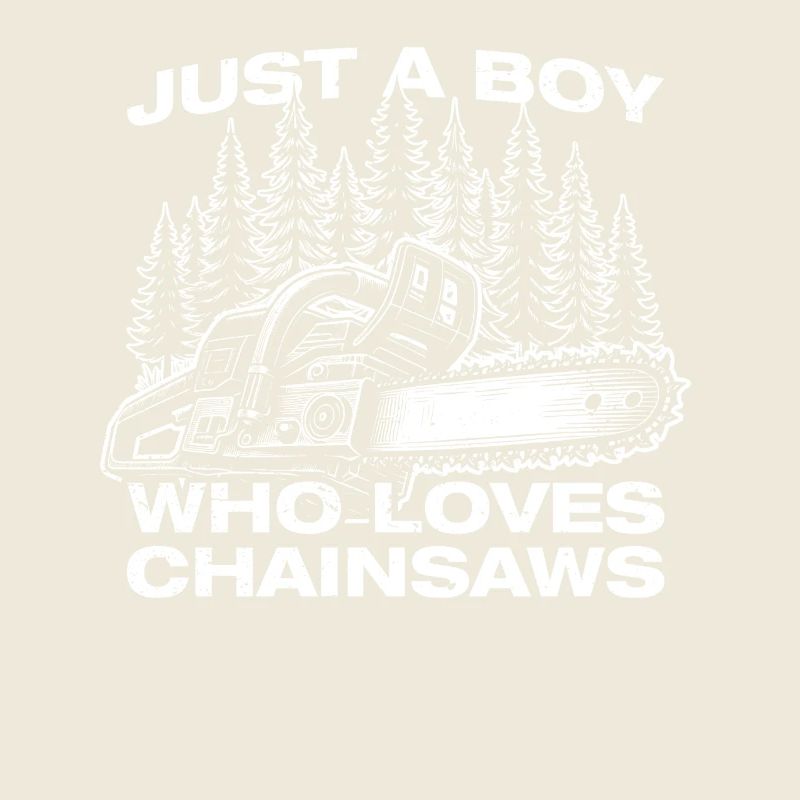 Chainsaws Holz machen Holzfäller Waldarbeiter