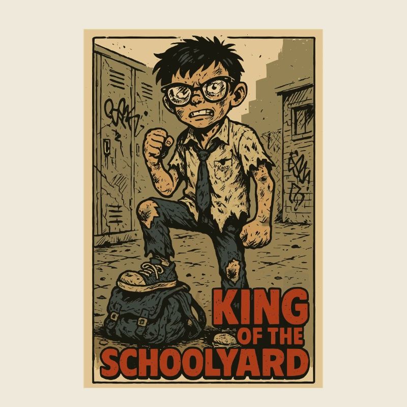 Elève modèle et roi de la cour d’école