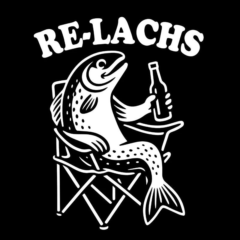 Re-Lachs Relax - Fisch - Angler Geschenk