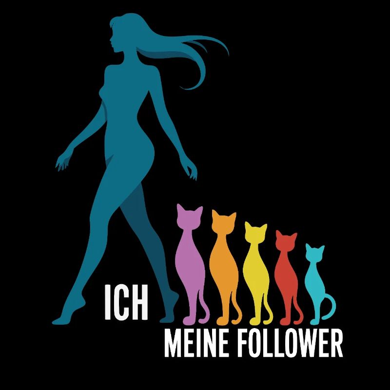 Moi et mes abonnés – Cat Humor Design