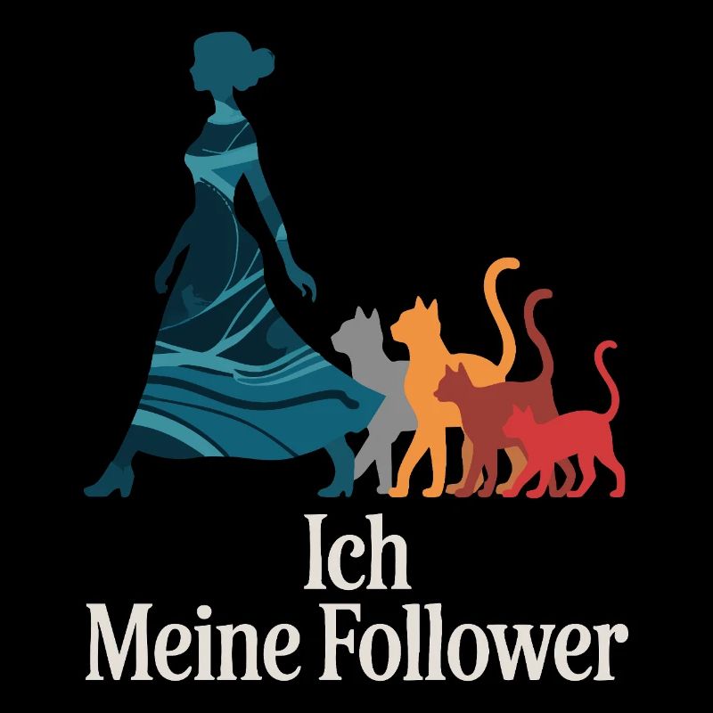Moi et mes abonnés – Cat Humor Design