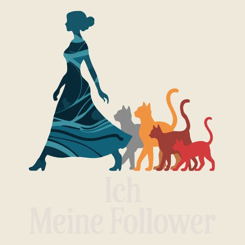 Moi et mes abonnés – Cat Humor Design