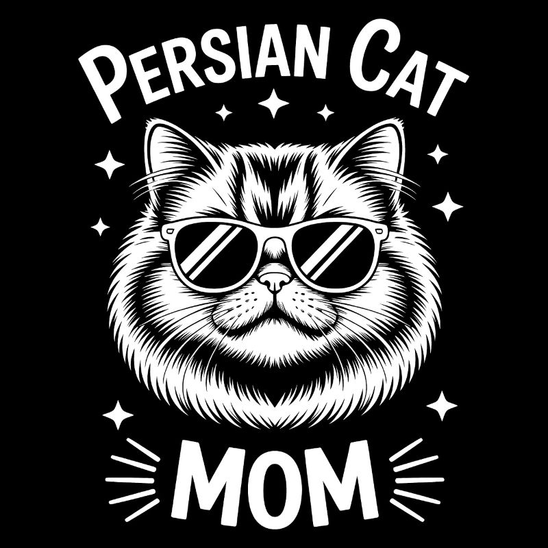Chat persan disant drôle chat persan cadeau