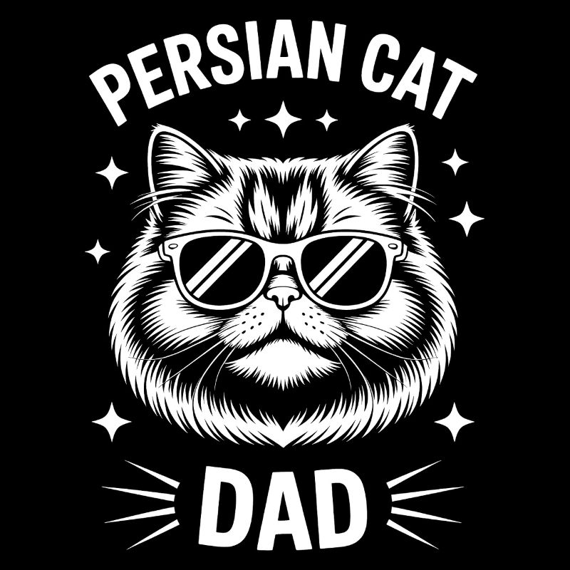 Chat persan disant drôle chat persan cadeau