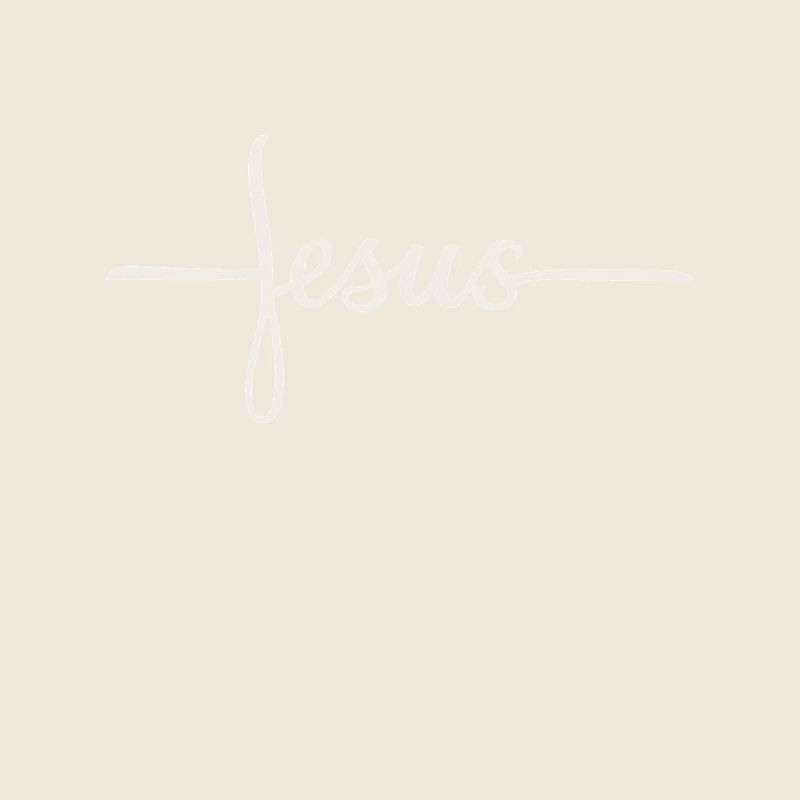 Conception du lettrage de la croix de Jésus