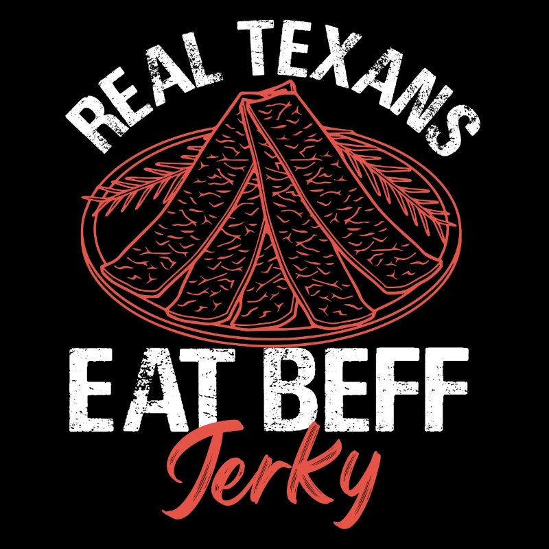 Les vrais Texans mangent de la viande séchée de bœuf séchée du Texas