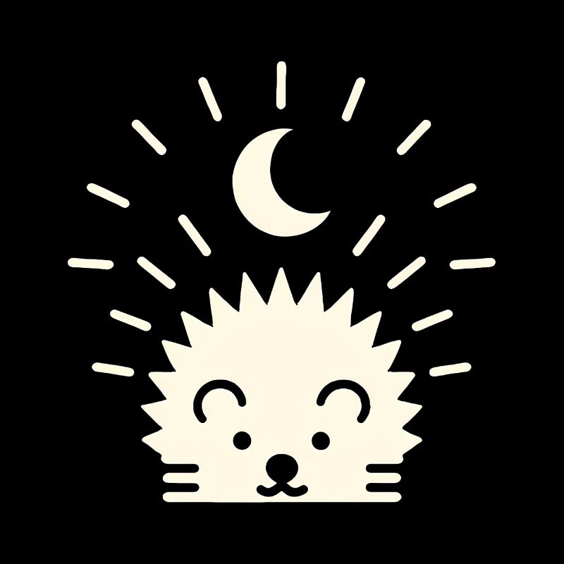 Mondschein-Igel