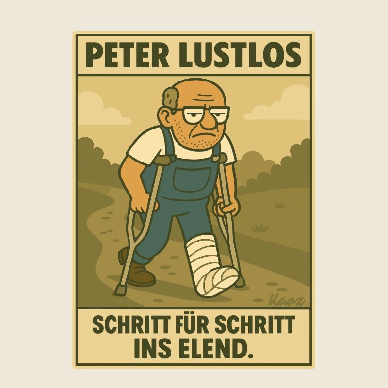 Peter Listless – Pas à pas dans la misère