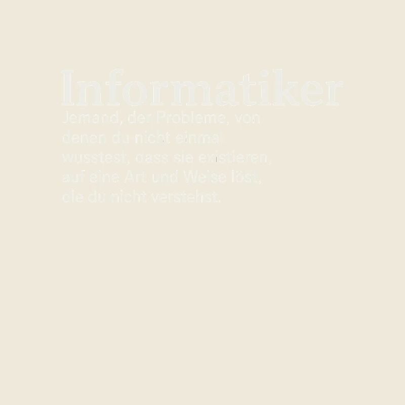 Informatiker Definition lustig