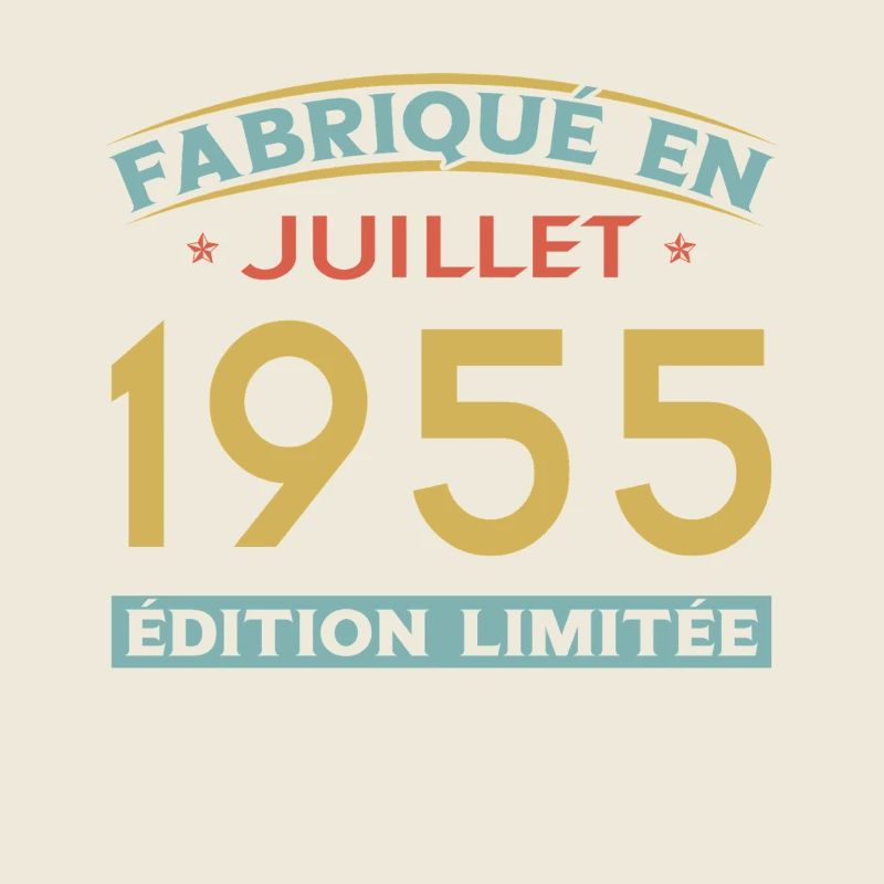 Juli 1955 Vintage Retro Geburtstagsgeschenk