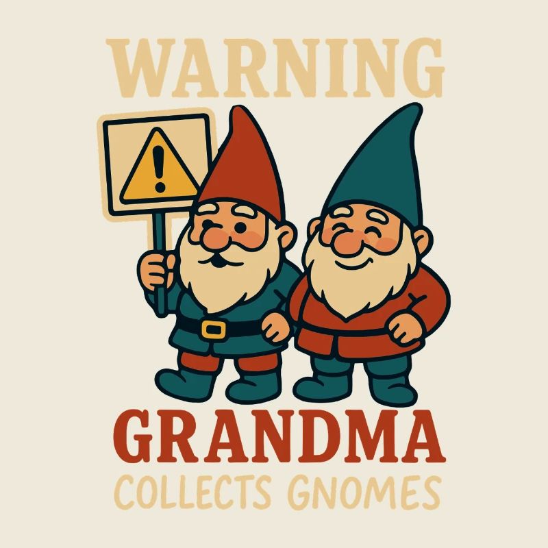 Garten Zwerg Oma: Eigenwilliger Gnomecore,