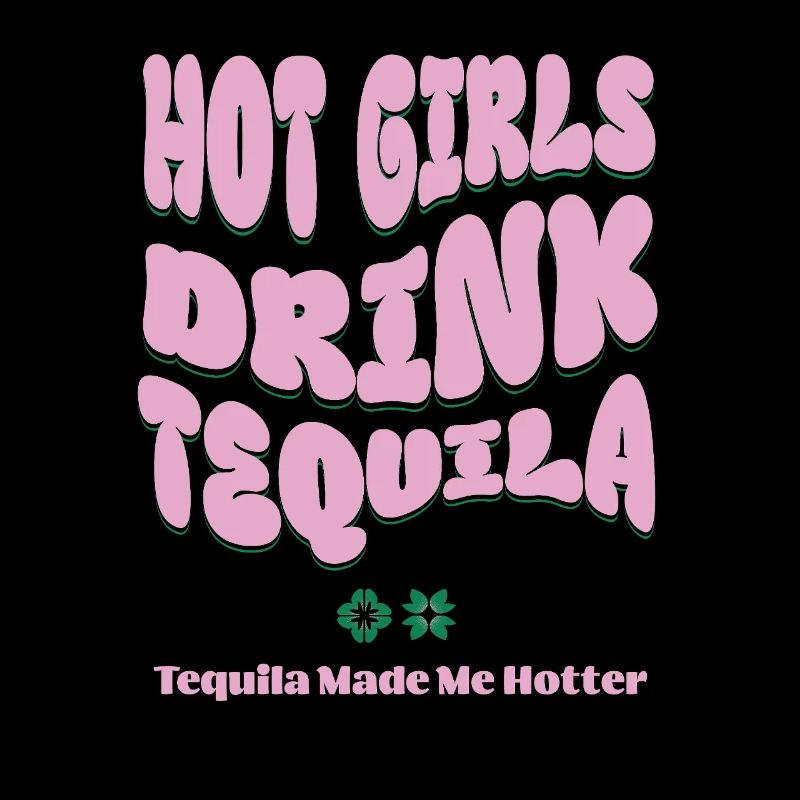 Les filles chaudes boivent de la tequila