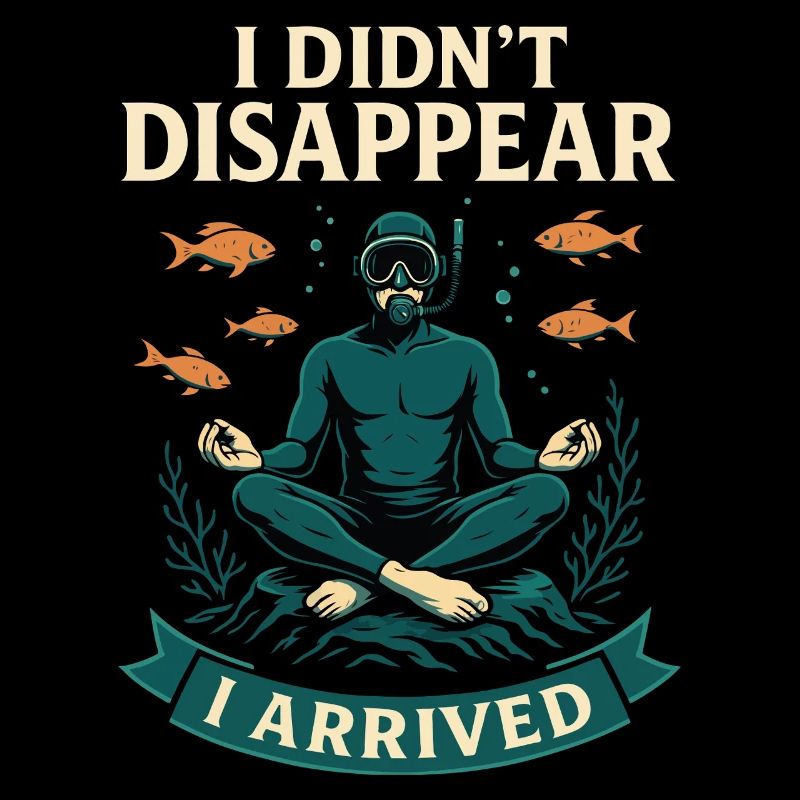 Taucher Ozean I Didn't Disappear