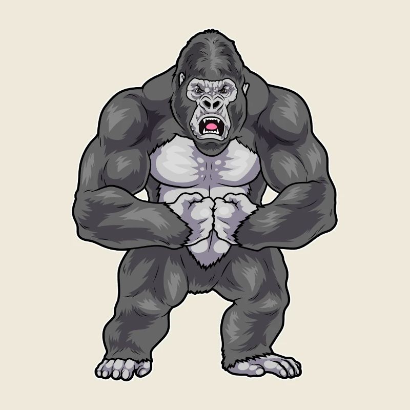 Gorilla Bodybuilder Bodybuilding