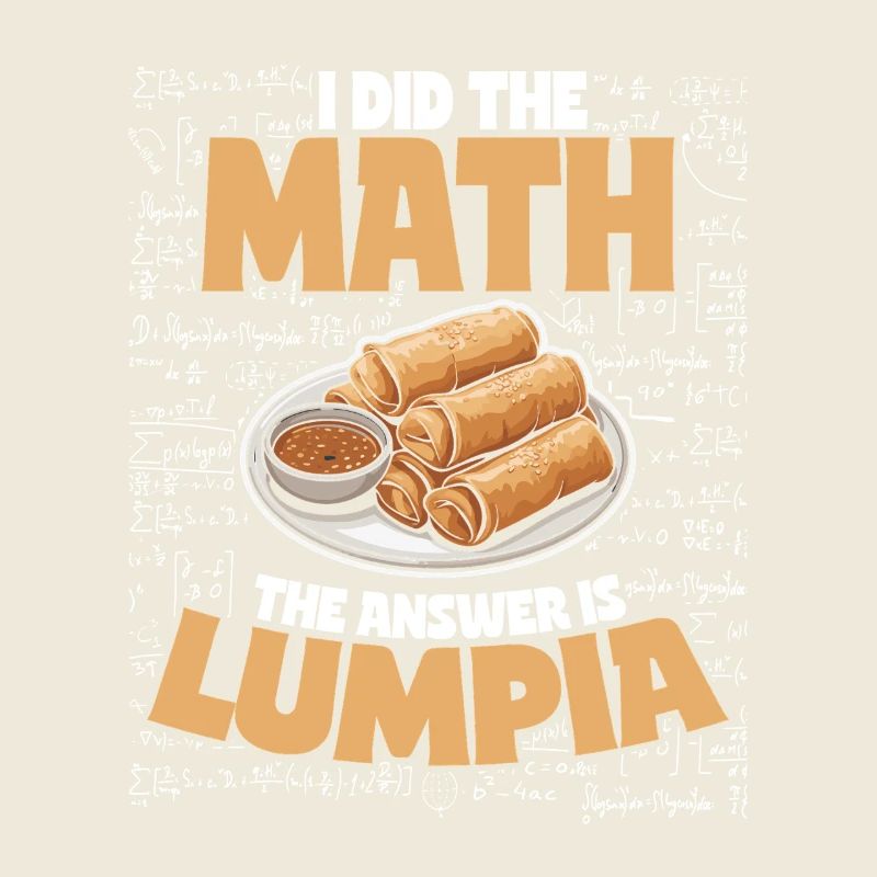 Spring Rolls Lumpian Students Math
