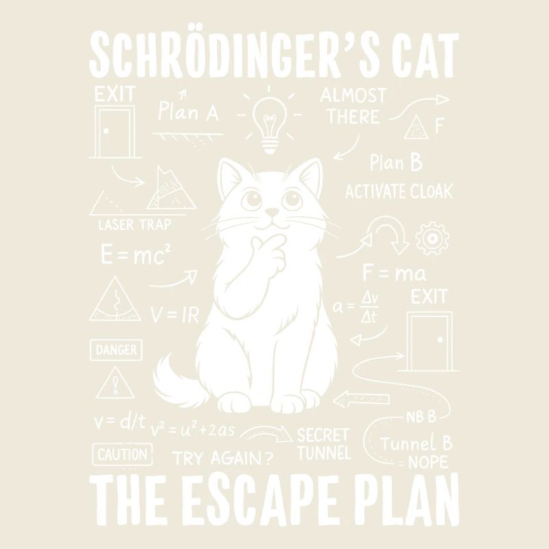 Le plan d’évasion du chat de Schrödinger