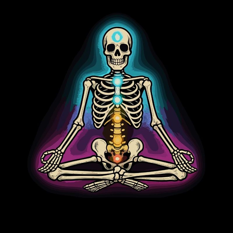 Skeleton Yoga - Chakra Pose