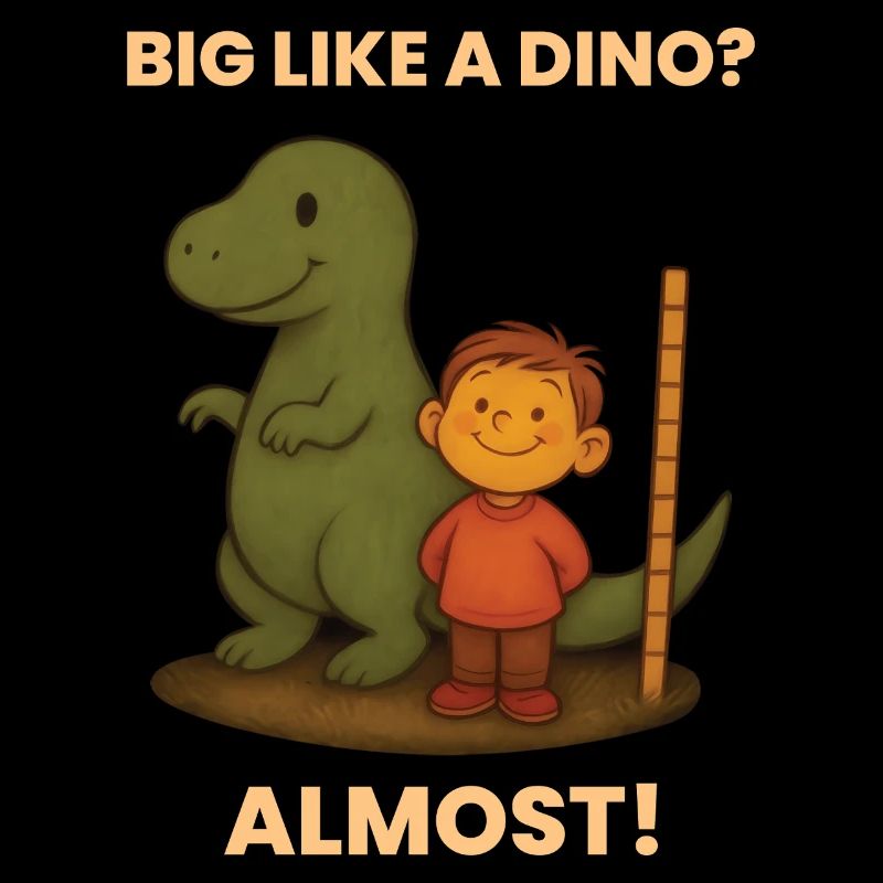 Groß Wie Ein Dino? Fast! Dinosaurierliebhaber