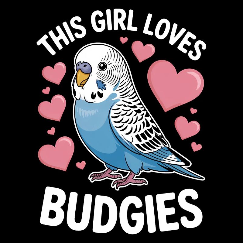 Perruche disant drôle de perruche cadeau