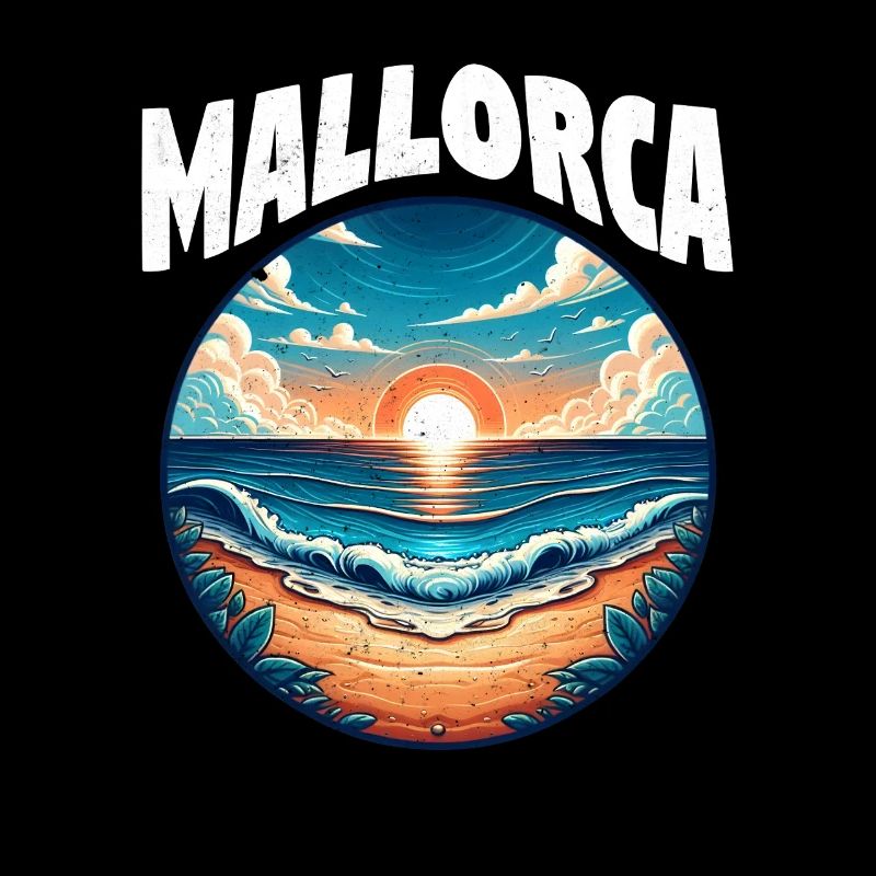 Vacances au coucher du soleil à Majorque