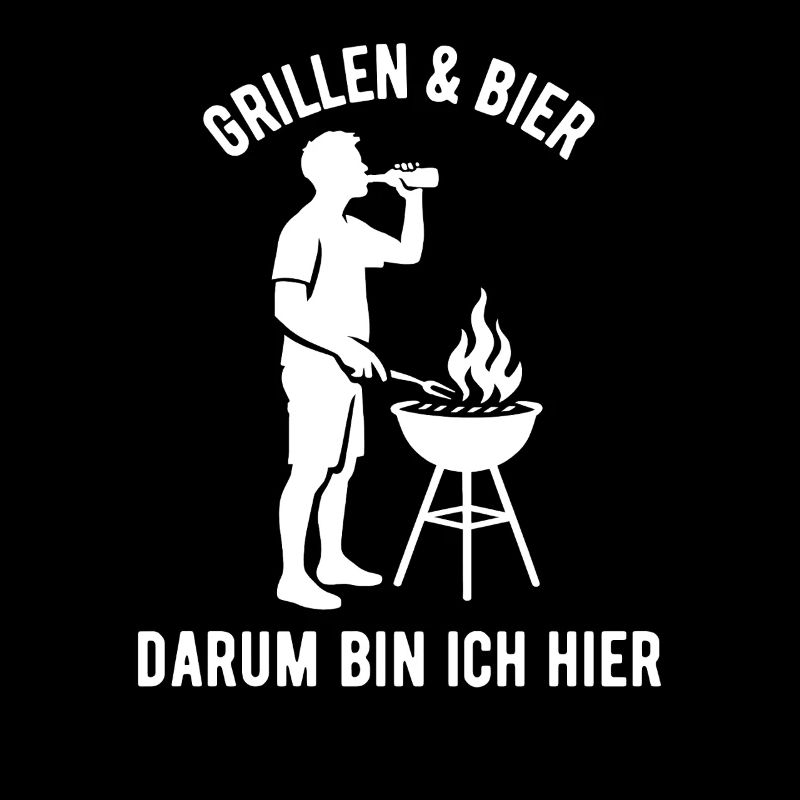 Grillen & Bier darum bin ich hier - Vatertag