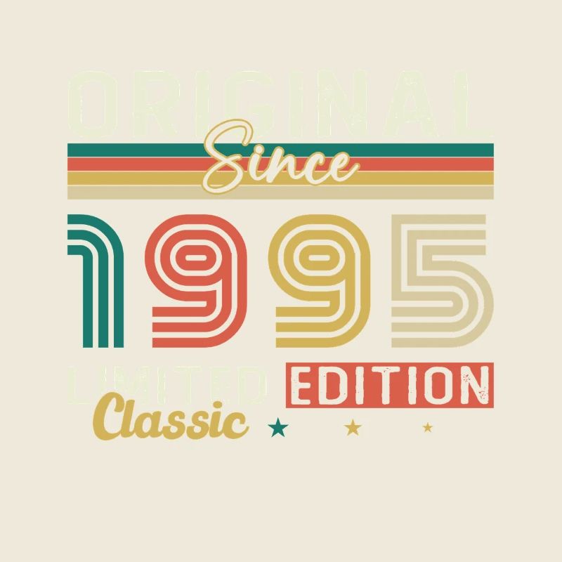 30 Years 1995 Vintage Retro Birthday Gift