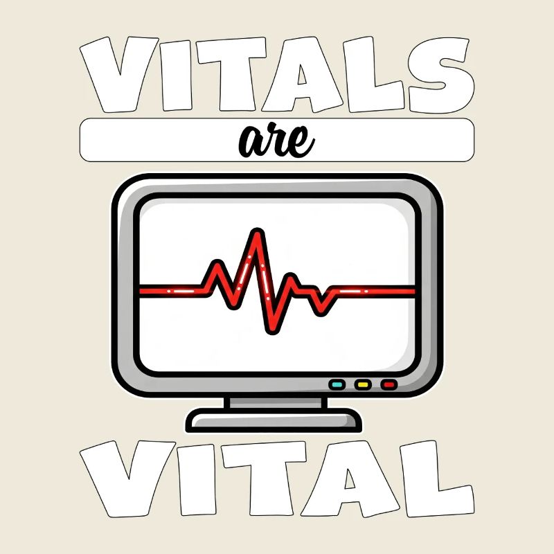 LES SIGNES VITAUX SONT VITAUX - CADEAU D’INFIRMIÈRE