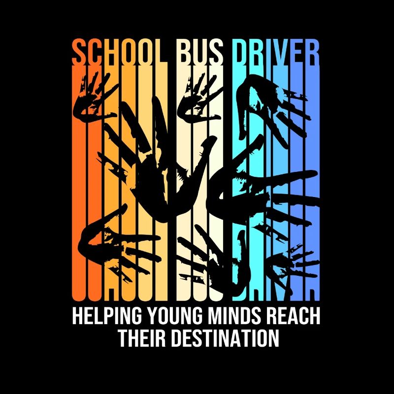 School bus, school bus driver, bus driver