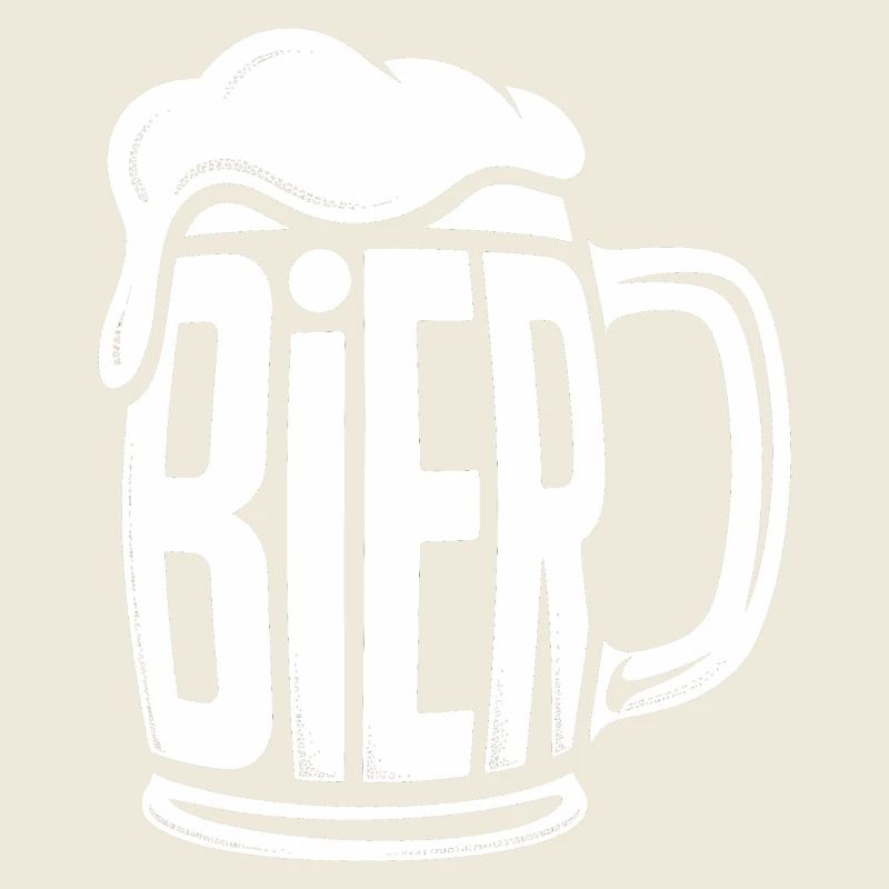 Bier - Funny Alcohol Logo