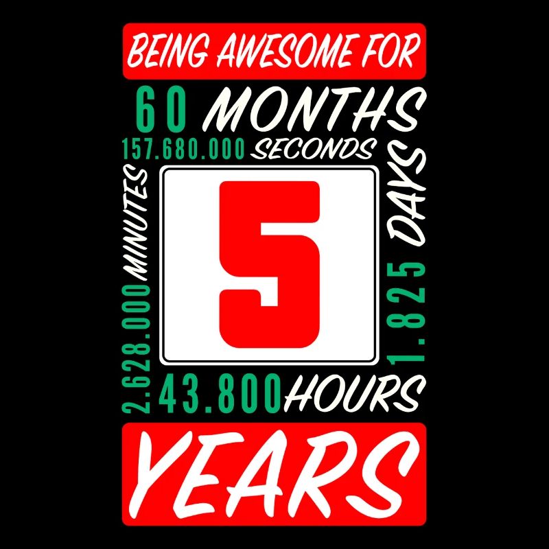 Enfants 5 Ans Anniversaire Mois Heures