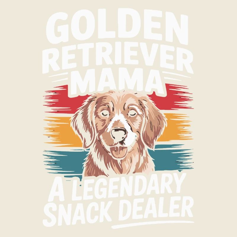 Golden Retriever Maman Mamans, Revendeurs de Snacks