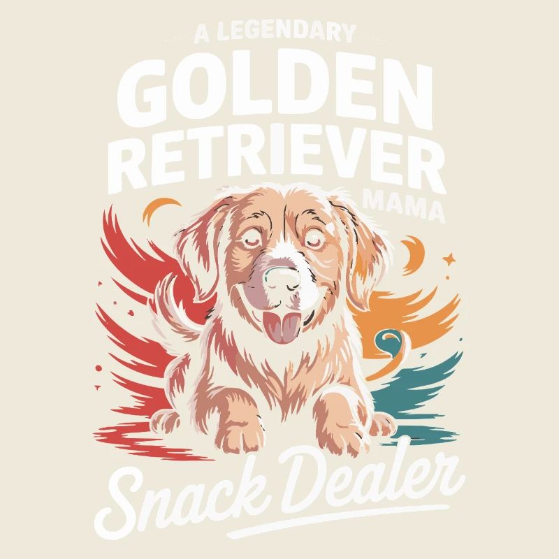 Golden Retriever Maman Mamans, Revendeurs de Snacks