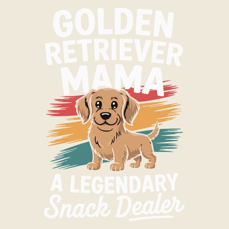 Golden Retriever Maman Mamans, Revendeurs de Snacks