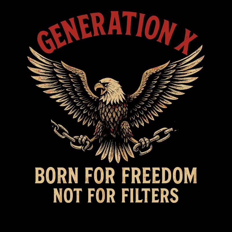 Generation X Freedom Eagle Statement