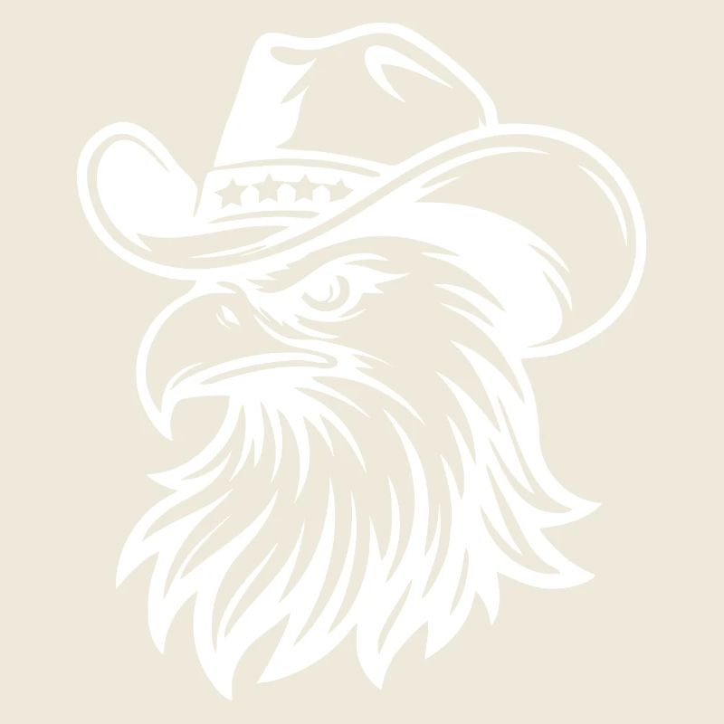 Patriotic Bald Eagle Illustration