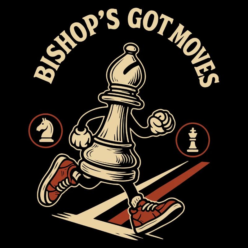 Bishop's Got Moves Chess Player Humor
