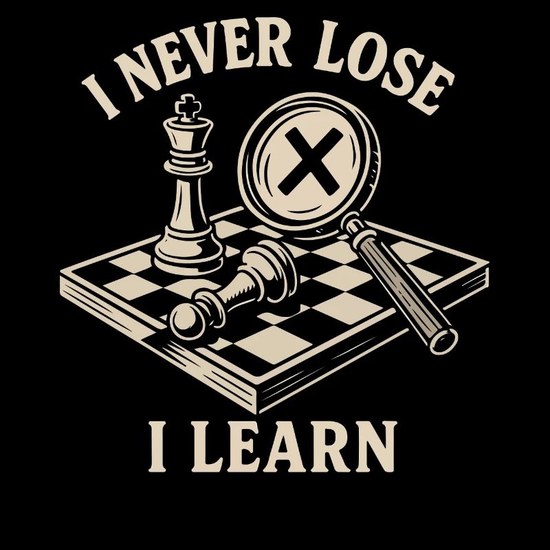 Je ne perds jamais, j’apprends les joueurs d’échecs