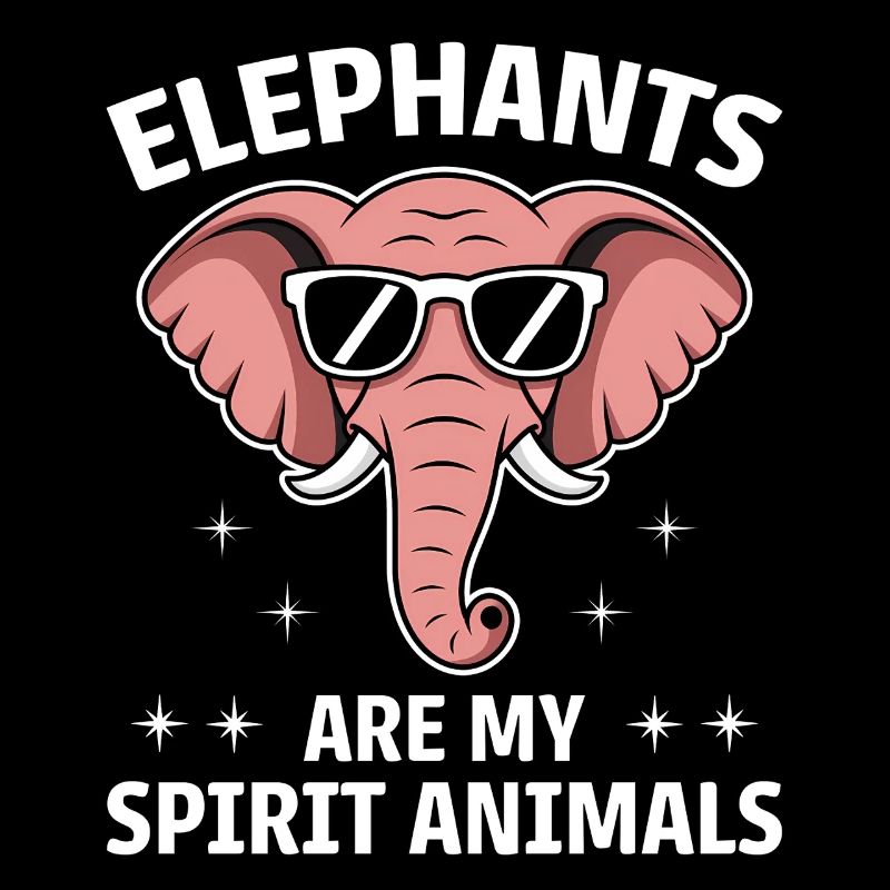 éléphant disant Afrique drôle éléphant cadeau