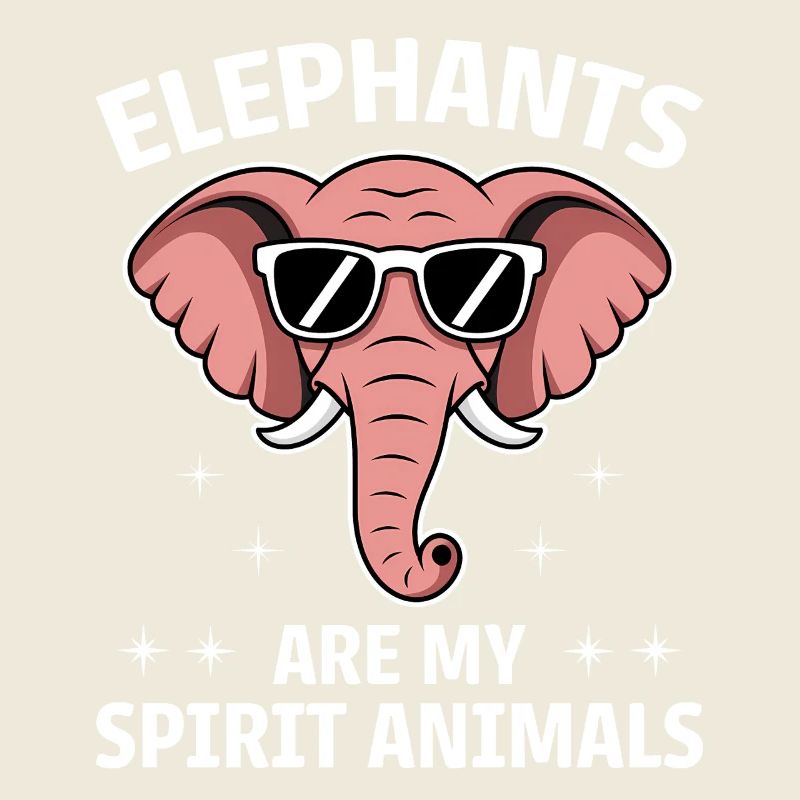 éléphant disant Afrique drôle éléphant cadeau