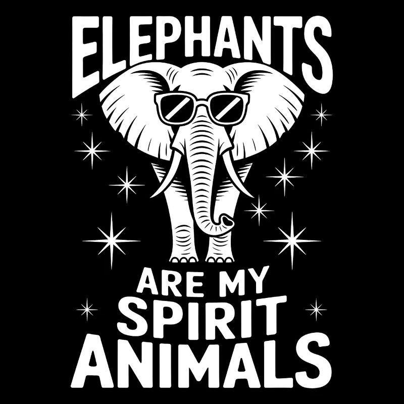 éléphant disant Afrique drôle éléphant cadeau