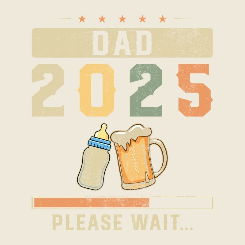 Dad 2025 Pregnancy Announcement Daddy-to-be