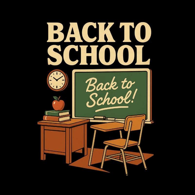 Retro Classroom – Back to School