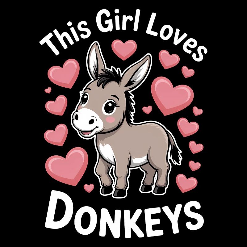 Esel Spruch Mädchen Esel Lustiges Esel Geschenk